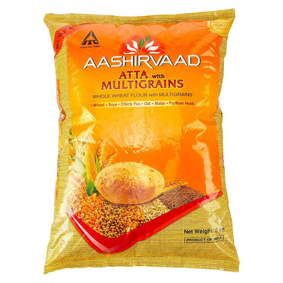 Ashirwad Multi-Grain Atta | 5kg